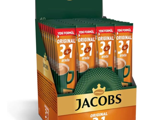 Jacobs 3’ü 1 Arada 16 Gram x 40, Kahve