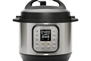 🛍️ Instant Pot Akıllı Pişirici, 3 Litre Kapasite, Elektrikli Düdüklü, Yavaş Pişirme, Pilav Pişirme, Kızartma Modu, Yoğurt Hazırlayıcı, Buharlı Pişirme Ve Yemek Isıtma Özelliği, Paslanmaz Çelik/Siyah