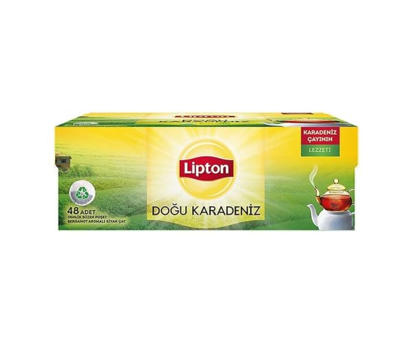 🛍️ Lipton Doğu Karadeniz Demlik Poşet Çay, 48’li