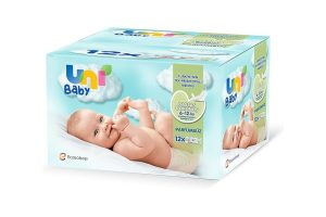 🛍️ Uni Baby Hassas Dokunuş Islak Mendil 12*52 Yaprak