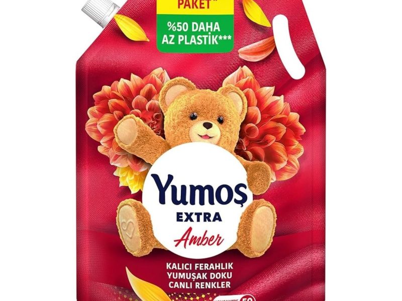 🛍️ Yumoş Ekstra Amber Konsantre Yumuşatıcı Pouch 1200 ml