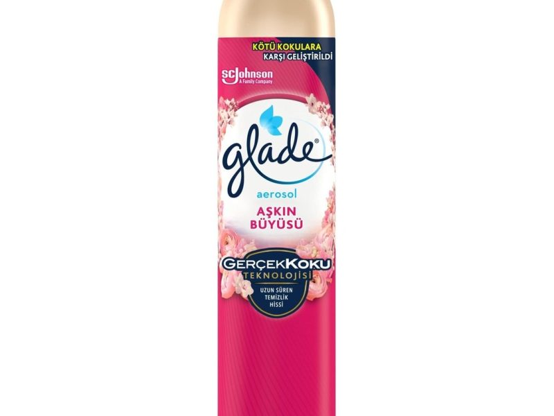 🛍️ Glade Aerosol Aşkın Büyüsü Oda Kokusu 300 mL (1 x 300 mL)