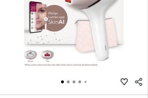 Philips Lumea 9900 Serisi BRI950/02 IPL Tüy Alma, SkinAI Uygulama, Vücut ve Yüz için 2 Başlık, Çanta