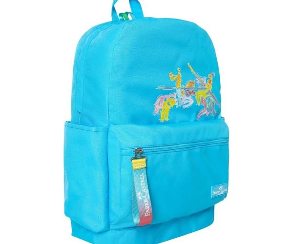 🛍️ Faber Castell Knights Sırt Çantası Mavi