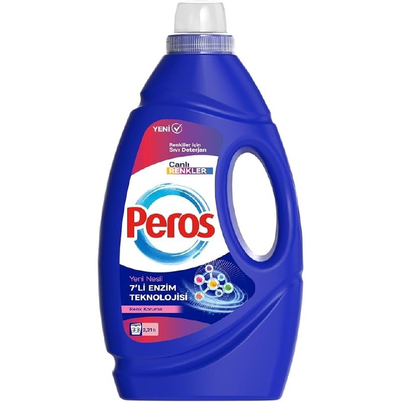 PEROS 2,31 L Sıvı Çamaşır Deterjanı Renkliler