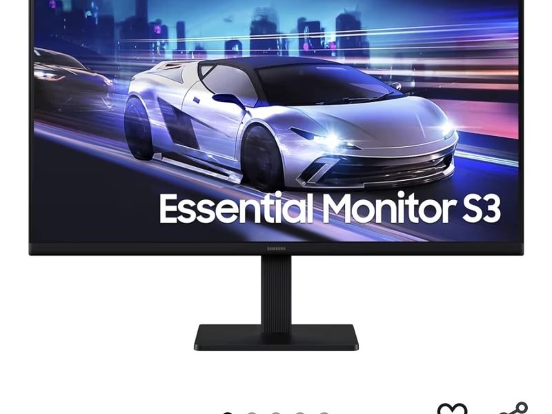 Samsung S32GF Mainstream Essential Monitor S3, 27 inç, 1920×1080 IPS Flat, 120Hz, 5ms, LS27F320GAUXUF