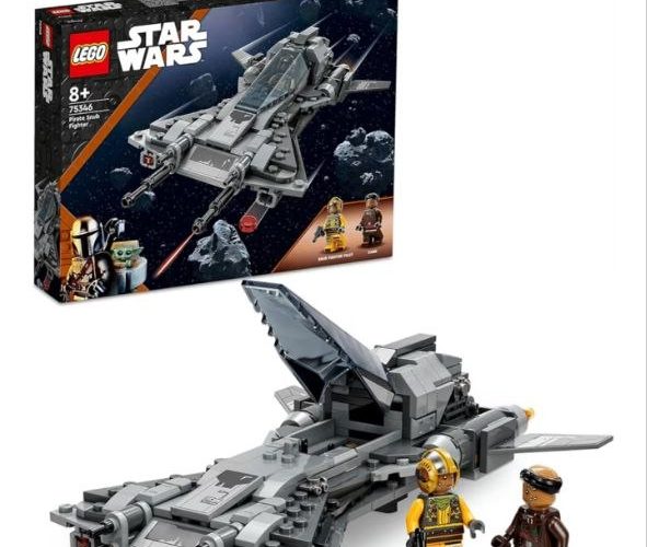 LEGO® Star WarsTM Korsan Snub Fighter 75346-8 Yaş ve Üzeri için İnşa Edilebilen Starfighter İçeren Yaratıcı Oyuncak Yapım Seti (285 Parça)