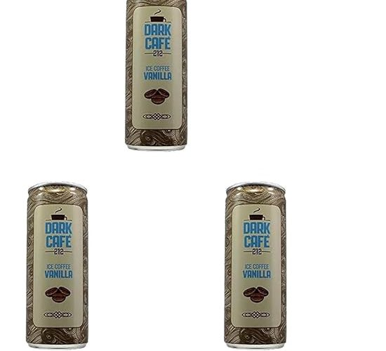 Dark Cafe Soğuk Kahve Vanilya 250 ml 3lü paket — %67 İndirim