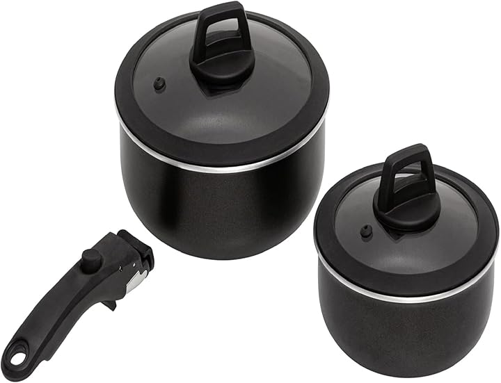 (%10) Pierre Cardin Granit Tencere Seti Siyah 5 Parça — %10 İndirim