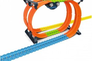 Smoby, 180912, Smoby FleXtreme Superlooping Oyun Seti, Büyütülebilir Set, Tamamlayıcı, Uzun Ray Parçaları, Spiral Sürüş, Smoby FleXtreme Superlooping Set