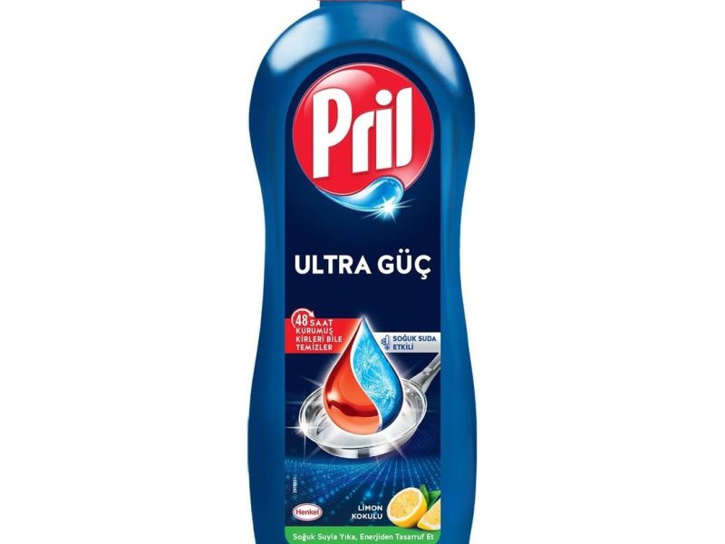 🛍️ Pril Cold Power Yağ Çözme Etkili Limon Kokulu Sıvı Bulaşık Deterjanı 675 g, Limon Kokulu 675gr