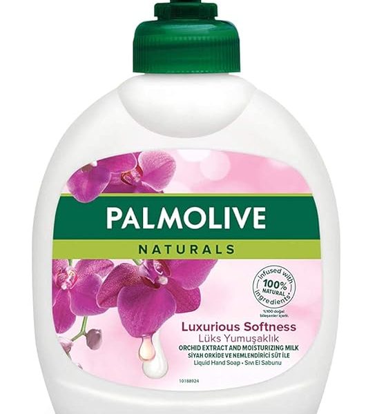 (%42.5) Palmolive Naturals Siyah Orkide İpeksi Yumuşaklık Nemlendirici Sıvı El Sabunu (300 ml)