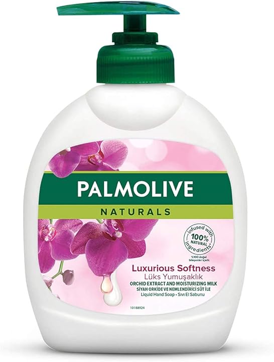 (%42.5) Palmolive Naturals Siyah Orkide İpeksi Yumuşaklık Nemlendirici Sıvı El Sabunu (300 ml)