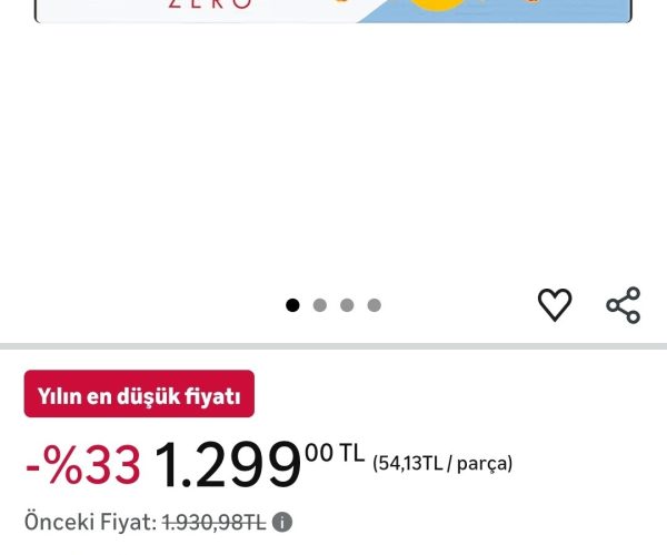 💥Red Bull Enerji İçeceği Zero, Sıfır Şeker, 250 ml x 24 Adet – Ödeme Aşamasında 100₺ kuponla 1.199₺ — %91 İndirim