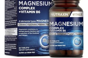 Nutraxin Magnesium Complex Gıda Takviyesi, 60 Tablet