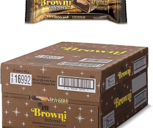 (%23.35) Eti Browni Intense Gold Çikolatalı Kek 48 g x 16 Adet