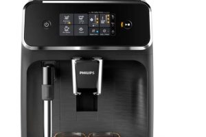 Philips 2200 Serisi Tam Otomatik Espresso Makinesi, Dokunmatik Ekran, Klasik Süt Köpürtücü, 2 İçecek, EP2220/10