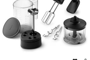 💥Philips 5000 Serisi Güçlü El Mikser Seti 500W, El Blender Aparatı, Doğrayıcı Aparatı – 3.474₺