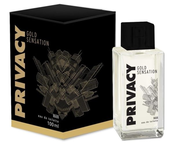 PRIVACY Gold Men Edt, 100 Mililitre