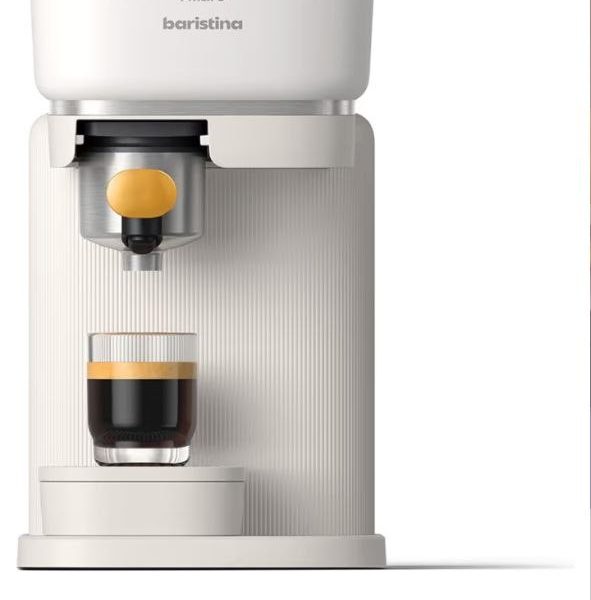 Philips Baristina Espresso Makinesi, Kompakt Tasarım, Evde Barista Kalitesinde Espresso, 16 Bar Basınç, BAR300/03