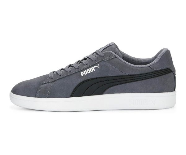 Puma Smash 3.0 Sneakers Unisex Yetişkin Spor Ayakkabı, PUMA Black-PUMA White, 40
