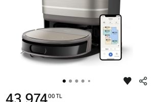 💥Philips HomeRun 9000 Serisi Robot Süpürge, Islak ve Kuru Temizlik, Bakterilere Karşı%99.9 Etkili, Yüksek Emiş Gücü – 43.974₺
