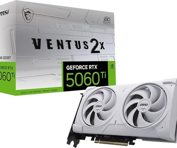 (%10) MSI GEFORCE RTX 5060 TI 8G VENTUS 2X OC WHITE PLUS — %10 İndirim