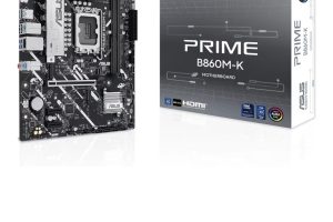 ASUS PRIME B860M-K Intel mATX anakart, 6+1+1+1 Ayrık MOS, DDR5, PCIe 4.0, 2xM.2 yuvaları, Realtek 2.5Gb Ethernet, DisplayPort, HDMI, USB 10Gbps, ön USB 5Gbps Tip-C