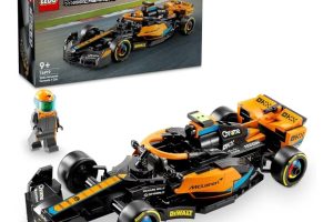 LEGO Speed Champions 2023 McLaren Formula 1 Yarış Arabası Set 76919 – 9 Yaş ve Üzeri Kız ve Erkek Çocukları için Koleksiyonluk Oyuncak Model Yapım Seti, Çocuk Doğum Günü Hediyesi Fikri (245 Parça