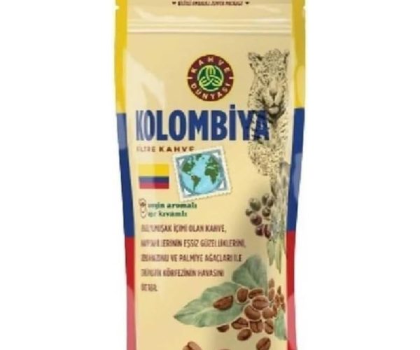 Kahve Dünyası Filtre Kahve Kolombiya Kilitli 250 Gr