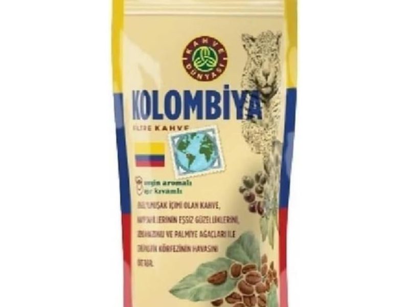 Kahve Dünyası Filtre Kahve Kolombiya Kilitli 250 Gr