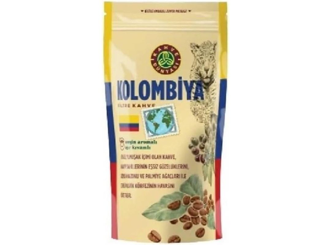 🛍️ Kahve Dünyası Filtre Kahve Kolombiya Kilitli 250 Gr