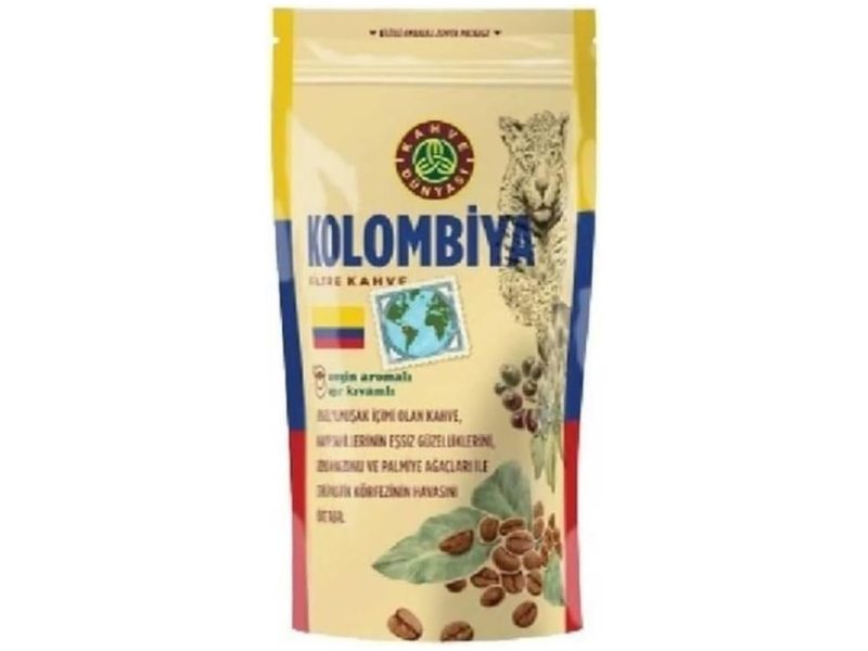 🛍️ Kahve Dünyası Filtre Kahve Kolombiya Kilitli 250 Gr
