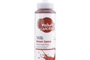 🛍️ Melwiss Chocolate Sütlü Tatlı Sos 330 g – Akışkan kıvamlı Waffle, Pankek, Krep, Dondurma, Kahve ve Tatlılar için Pratik Sıkılabilir Sos