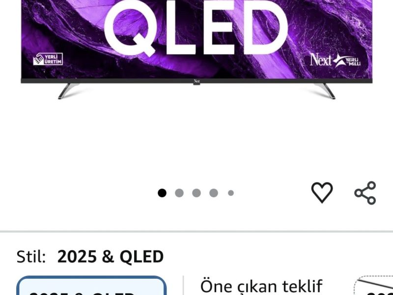 Next YE-58GFSG8-QLED 58″ 147 Ekran UHD 4K Google TV