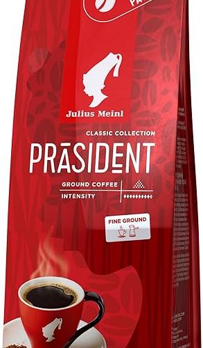 (%41.48) Julius Meinl Präsident Blend Öğütülmüş Filtre Kahve, Orta Kavrulmuş, Yumuşak İçim, 250 g