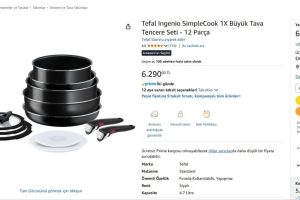 Tefal Ingenio SimpleCook 1X Büyük Tava Tencere Seti – 12 Parça