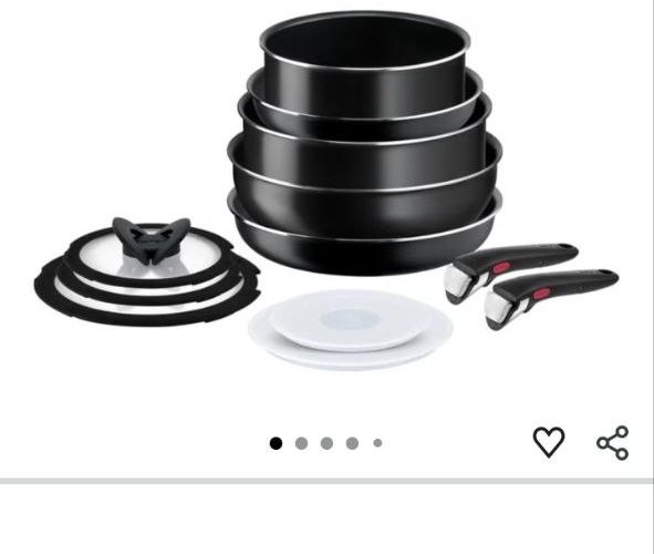 Tefal Ingenio SimpleCook 1X Büyük Tava Tencere Seti – 12 Parça