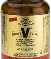 SOLGAR FORMULA VM-75 MULTINUTRIENT SYSTEM TABLET ÇOKLU BESİN SİSTEMİ İÇEREN TAKVİYE EDİCİ GIDA 60 tablet — %73 İndirim | Amazon TR Fırsatı