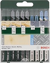 Bosch Professional Accessories Dekupaj Testere Seti, Yeşil, 10 Adet