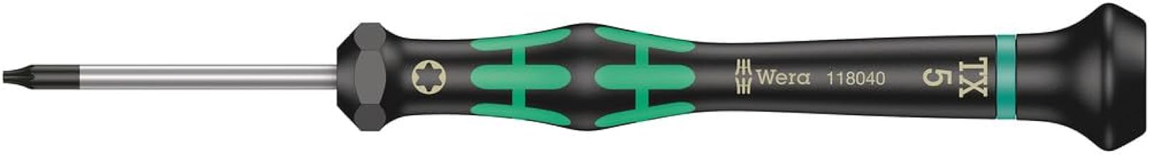 Wera 2067 Elektrik Teknisyenleri için Torx Tornavida, TX 1 x 40 mm, 05118035001