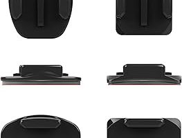 GoPro Aacft-001, Aksiyon Kamera Aksesuarı, Yapışkanlı Eğik Ve Düz Bağlantı Parçası — %70 İndirim | Amazon TR Fırsatı