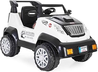 Pilsan Fantastik Akülü Jeep 12 Volt Kumandali (Beyaz)