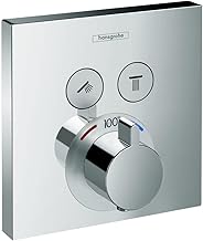 hansgrohe ShowerSelect Modern Minimalist Otomatik Sıcaklık Kontrolü 1 Kulplu 6″ Geniş Termostatik Duş Çıtası, Krom Yönlendiricili Kaba Valf için, 15763001 — %41 İndirim | Amazon TR Fırsatı