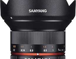Samyang SY12M-E-BK 12 mm F2.0 Sony E kameralar için ultra geniş açılı objektif, siyah — %22 İndirim | Amazon TR Fırsatı