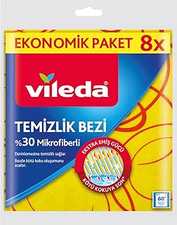 Vileda Temizlik Bezi, 8’li Paket — %23 İndirim | Amazon TR Fırsatı