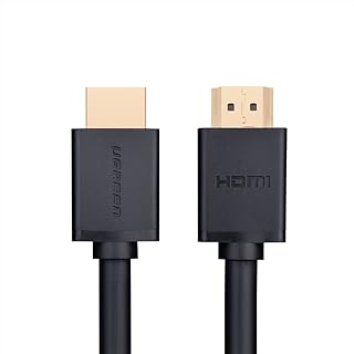 Ugreen UHD 4K Yüksek Hızlı Ethernet ve HDMI Kablosu, 2 Metre, Siyah