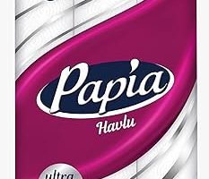 Papia 3 Katlı Ultra Emici & Dayanıklı 12’li Kağıt Havlu (1 x 12 Rulo) — %21 İndirim | Amazon TR Fırsatı