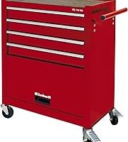 Einhell TC-TW 100 alet arabası (kilitleme sistemi, 2 kilitli frenli 4 döner tekerlek, kapaklı saklama bölmesi) — %53 İndirim | Amazon TR Fırsatı