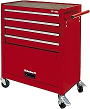 Einhell TC-TW 100 alet arabası (kilitleme sistemi, 2 kilitli frenli 4 döner tekerlek, kapaklı saklama bölmesi)